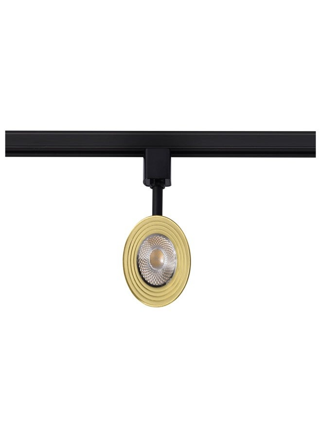 نوفو رأس إضاءة Nuvo TH643 LED بقوة 12 واط، مثبت على مسار خلفي، شعاع بزاوية 36 درجة، أسود ونحاسي مصقول - Image 2