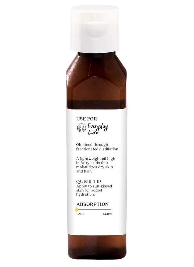 Aura Cacia Ura Cacia Fractioned Coconut Oil Skin Care Oil 4 Fl Oz  - Image 4
