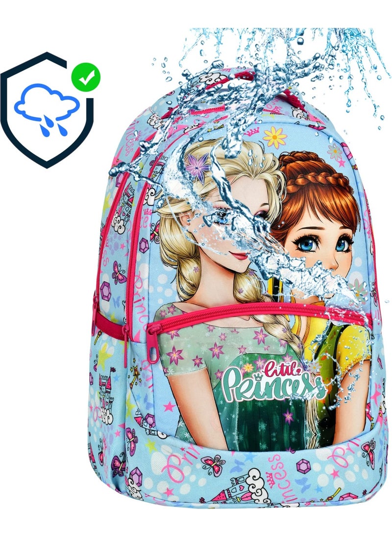 Çantaland 3-Pack Primary School Frozen Patterned, Girls Lunch Box and Pencil Case School Bag  - Image 5