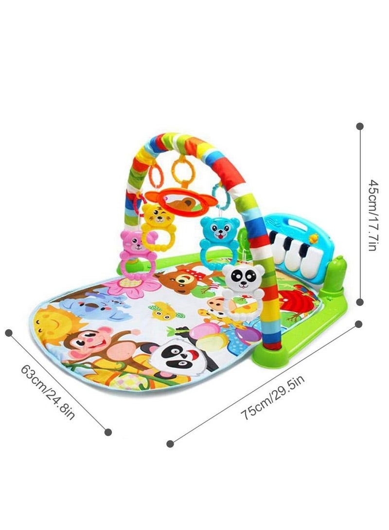 Toys-Egypt Infant Kick and Play Floor Set with Piano, Early Childhood Play Fitness Toys, Light Music Activity, Age 0-36 Months - Image 2