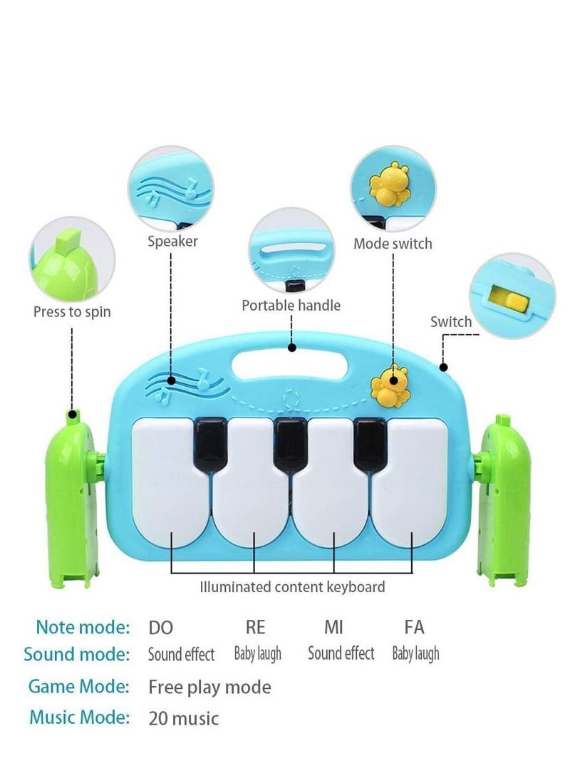 Toys-Egypt Infant Kick and Play Floor Set with Piano, Early Childhood Play Fitness Toys, Light Music Activity, Age 0-36 Months - Image 4