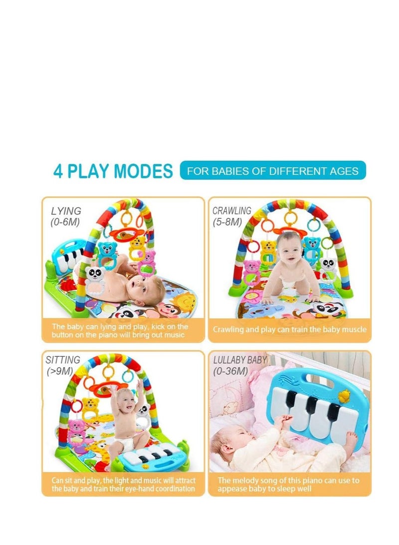 Toys-Egypt Infant Kick and Play Floor Set with Piano, Early Childhood Play Fitness Toys, Light Music Activity, Age 0-36 Months - Image 5