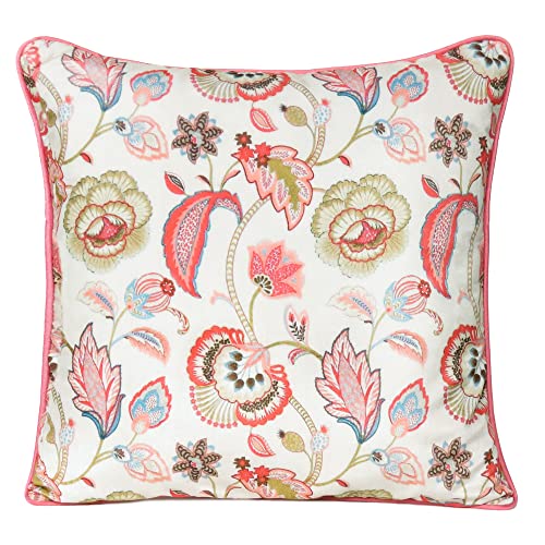 Riara Velvet Cushion Cover Printed Pillow Covers Square Throw Cover Decorative Hand Made Soft Pillowcases for Sofa Zipper Closer Set of 2 - Image 2