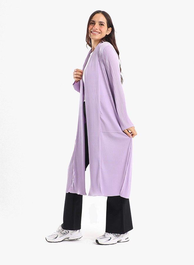 Carina pleated-open-neckline-kimono