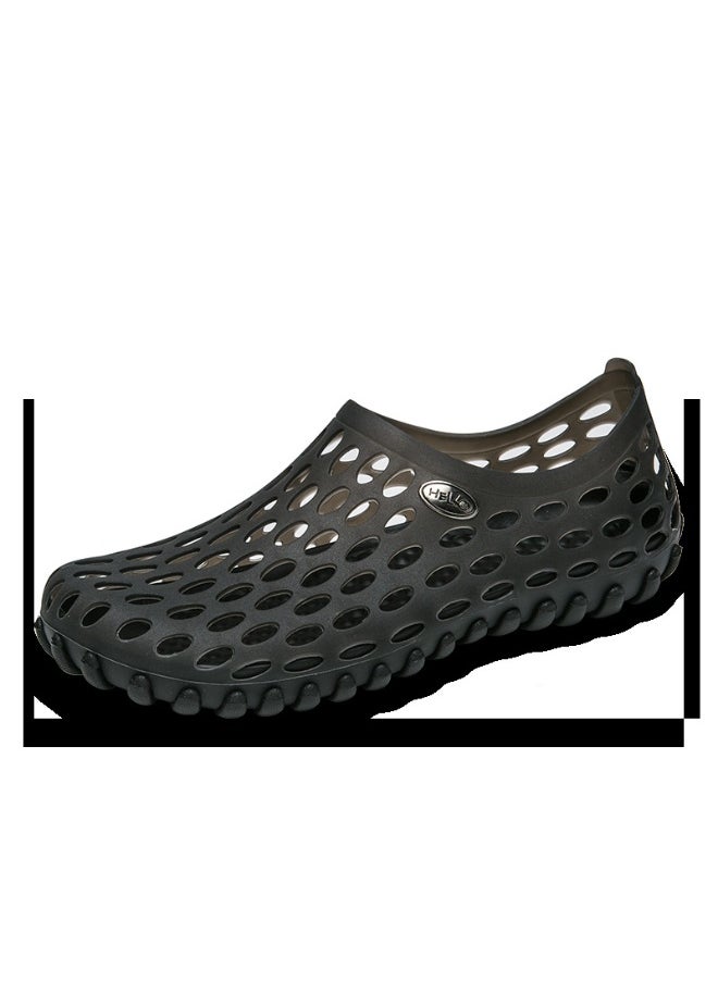NIBEMINENT Breathable Hollow Out Sandals Men's Women's Summer Lightweight Bird's Nest Slippers Water Shoes Couple Holiday Beach Shoes  - Image 1