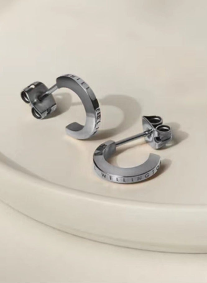 Wellington Elan Earrings Stainless Steel (316L) And Silver Plating