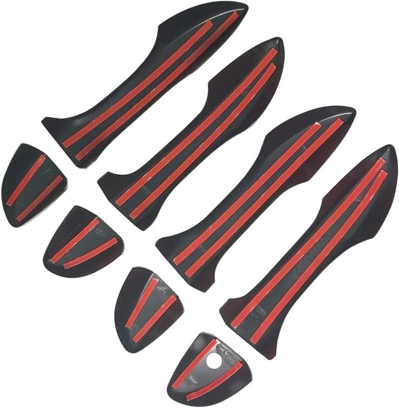 AOKIO Glossy Black Exterior Door Handle Cover Trim for Toyota Corolla Accessories 2014 2015 2016 2017 2018 Without Smart Keyhole - Image 5