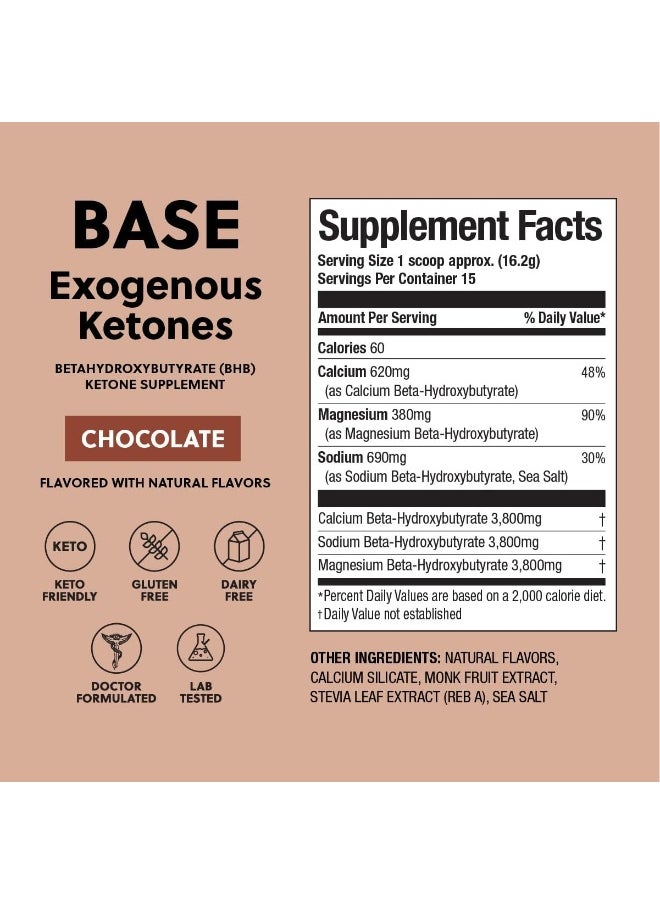 Perfect Keto Chocolate Exogenous Ketones- Base Bhb Salts Supplement  - Image 4