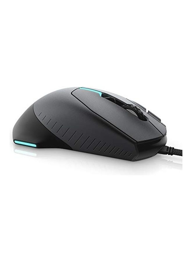 إليانوير ماوس ألعاب 510M ماوس ألعاب RGB مستشعر بصري - Alienfx RGB - 10 أزرار - عجلة تمرير قابلة للتعديل - سلكي - Image 4