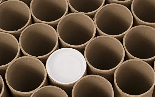 MagicWater Supply Heavy Duty Mailing Tubes - Durable Cardboard for Shipping, Storing & Protecting Posters Artwork Documents and Blueprints with Secure End Caps - 12 Pack 2 in x 18 in Kraft - US Made. - Image 4
