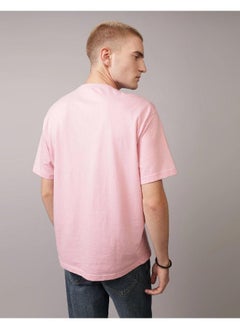 American Eagle Logo Graphic Crew Neck T-Shirt  - Image 2
