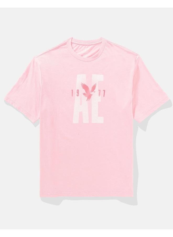 American Eagle - Logo Graphic Crew Neck T-Shirt - Image 1