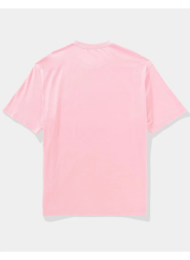 American Eagle Logo Graphic Crew Neck T-Shirt
