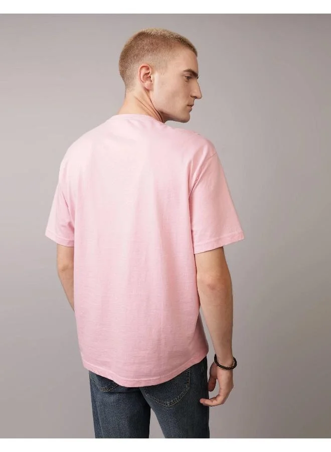امريكان ايجل Logo Graphic Crew Neck T-Shirt