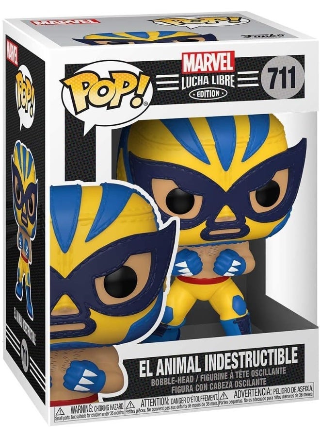 POP Funko Marvel Luchadores Wolverine - Marvel Comics - Collectable Vinyl Figure - Gift Idea - Official Merchandise - Toys for Kids & Adults - Comic Books Fans - Model Figure for Collectors and Display - Image 3