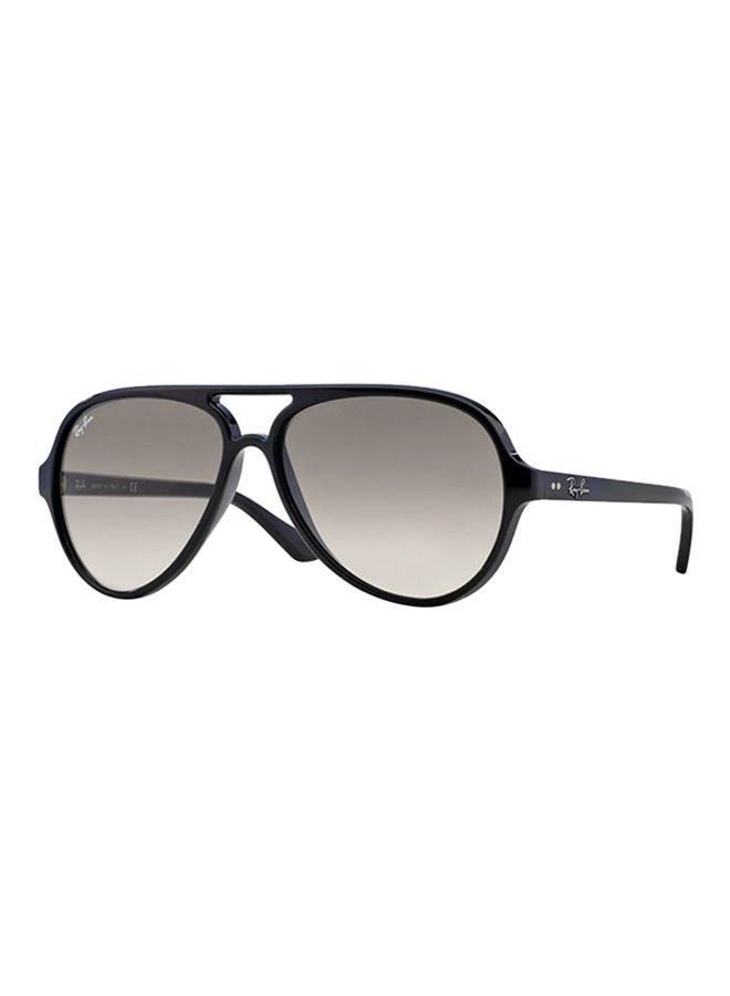 Ray-Ban Men Full Rim Aviator Sunglasses - RB4125 601 - Lens Size: 59 mm - Black - Image 1