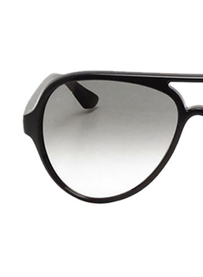 Ray-Ban Men Full Rim Aviator Sunglasses - RB4125 601 - Lens Size: 59 mm - Black - Image 4