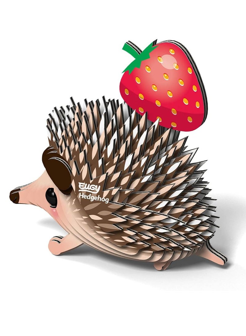 EUGY 3D Hedgehog Puzzle - Adorable Animal DIY Craft for Kids and Families - Image 5