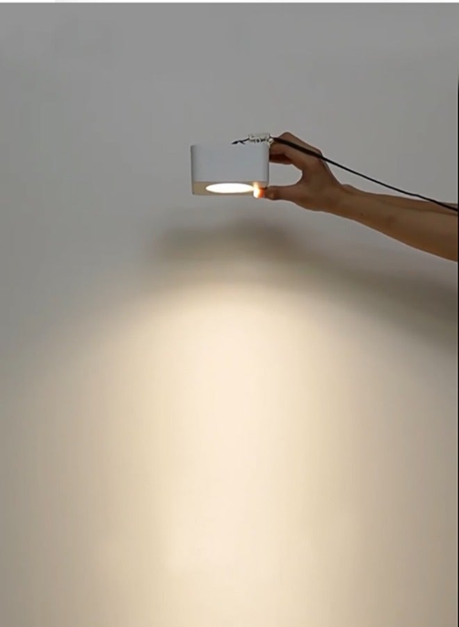 10W سقف مربع LED الأضواء مصابيح مثبتة على السطح رأس واحد مع 3000K أبيض دافئ  - Image 3