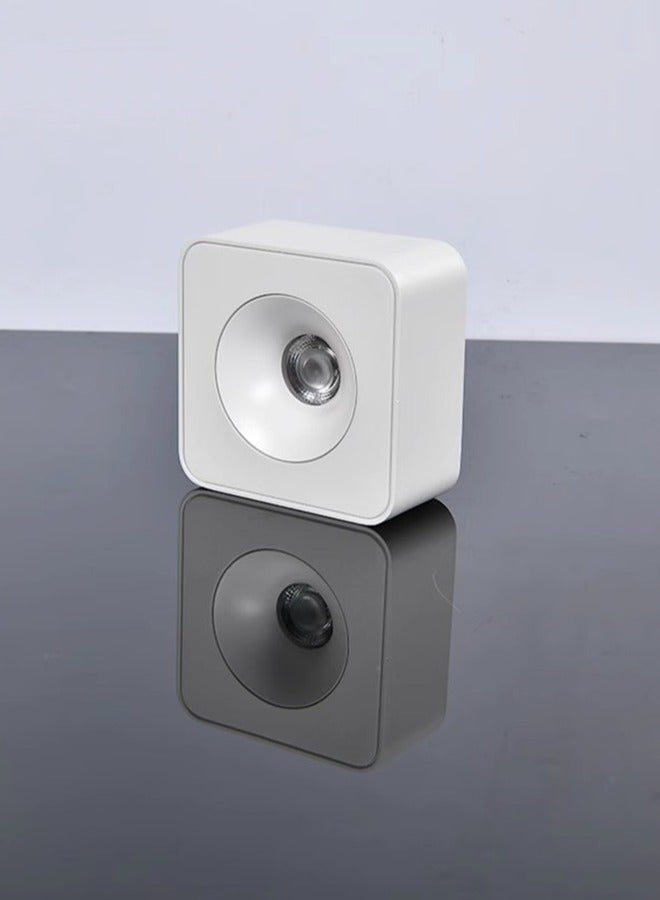 10W سقف مربع LED الأضواء مصابيح مثبتة على السطح رأس واحد مع 3000K أبيض دافئ  - Image 5