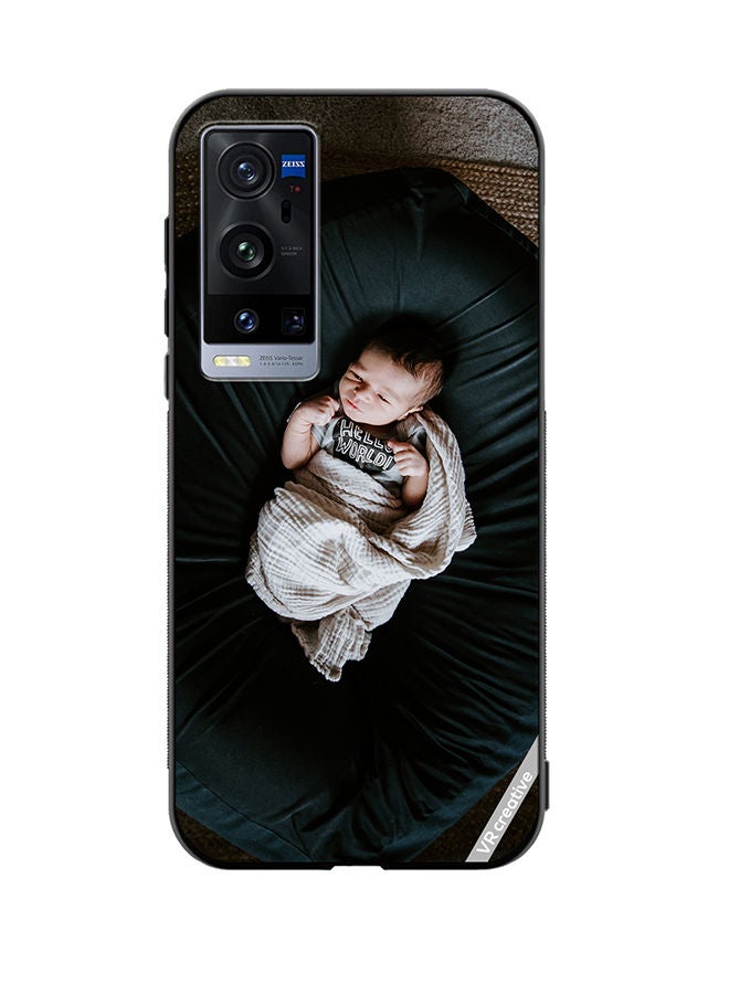 VR CREATIVE Protective Case Cover For Vivo X60 Pro Plus Baby Nap Design Multicolour - Image 1