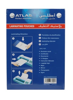 أطلس بلاستيك تغليف حراري مقاس A4 شفاف  - Image 2