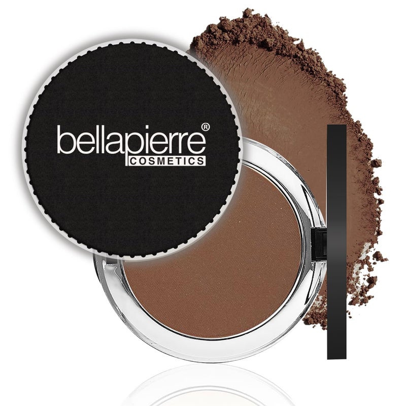 bellapierre Compact Mineral Foundation SPF 15  Vegan  Cruelty Free Natural Makeup  Full Coverage Matte Foundation  Hypoallergenic  Oil  Talc Free  035 Oz  Chocolate Truffle
