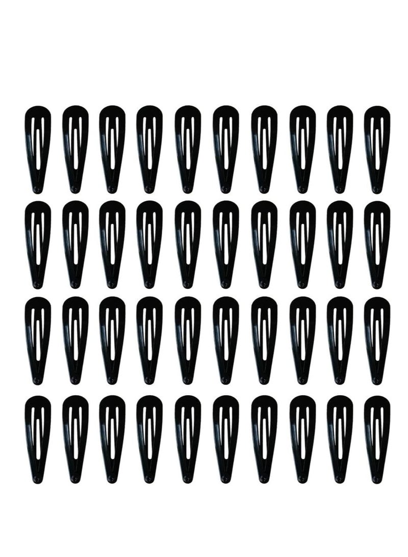 Accessories 22 Tic Tac Hair Clips Hair Accessories for Women and Girls (Matte Black, Baby-1 (Pack of-2) 24pcs) - Image 3