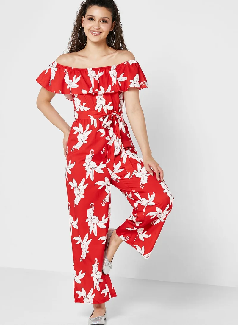 Ginger Off Shoulder Jumpsuit