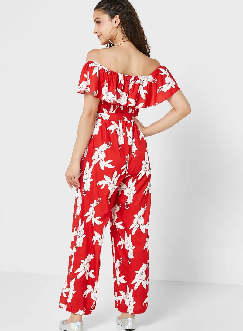 Ginger Off Shoulder Jumpsuit