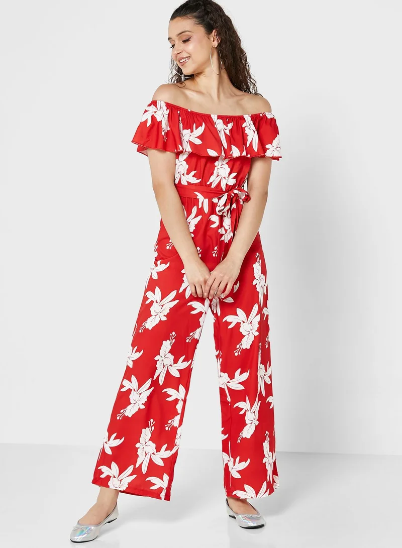Ginger Off Shoulder Jumpsuit