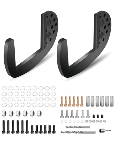 EXODIOS Heavy Duty RV Bumper Brackets RV Bumper Support Bracket with Drill Bits SelfTapping Bolts Standoff Spacers Fits 4Inch to 45Inch Square Bumpers - Image 1