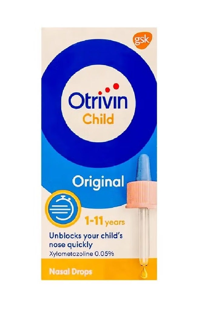 OTRIVIN Original Child Nasal Drop 10ml - Image 1