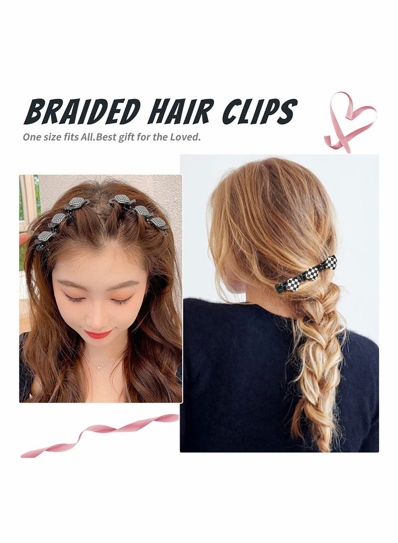 Sparkling Rhinestone Hair Clips Set 4 Pcs Stylish Barrettes for Women and Girls Ideal for All Hair Types and Versatile Styling - Image 4