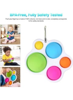 XiuWoo 28-Piece Simple Dimple Mini Bubble Sensory Lightweight High-Quality Fidget Toy Set  - Image 3