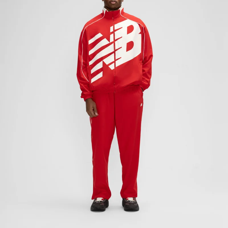 Men's Basketball Oversized Print Woven Jacket