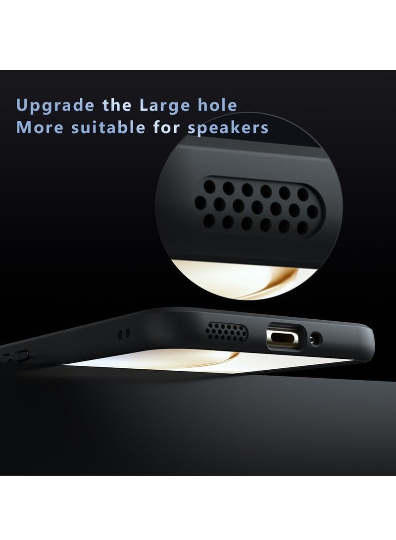 Case for Realme 14 Pro Plus 5G, Frosted Translucent Back Protective Slim Phone Cover, Anti-Fingerprints, Anti-Fall Drop Protection, Shockproof Case for Realme 14 Pro+ 5G (Black) - Image 4