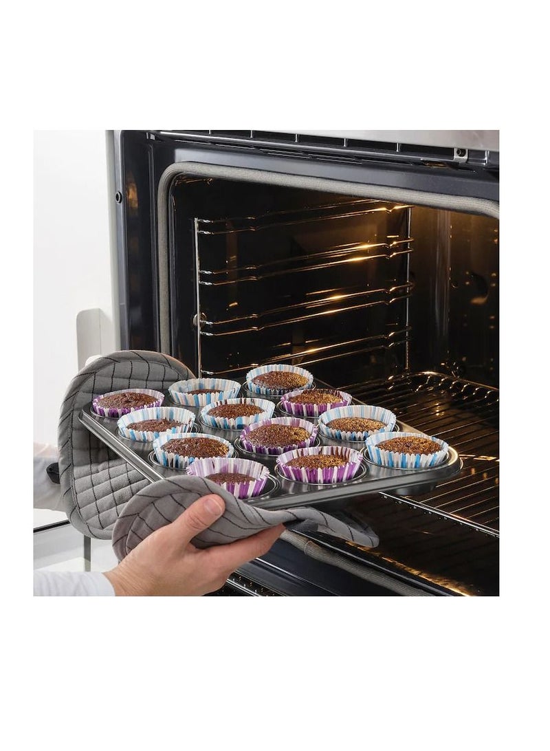 Muffin tin, grey38x27 cm - Image 2