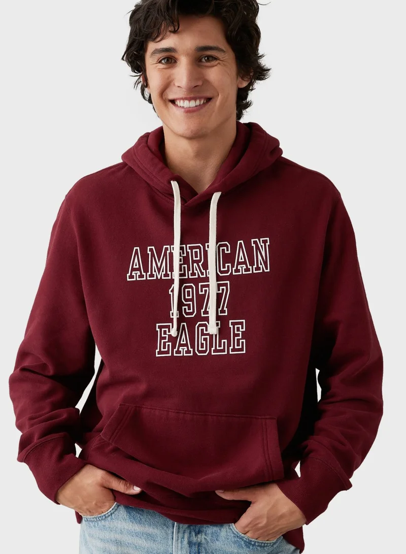 American Eagle Graphic Hoodie