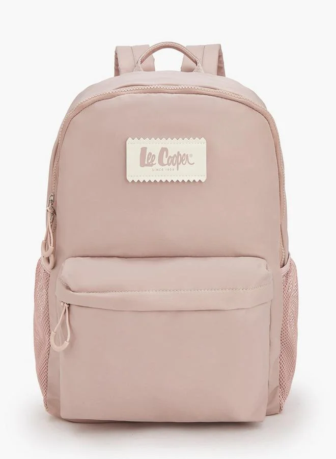لي كوبر Logo Applique School Backpack With Padded Shoulder Straps - 30x17x44 CM