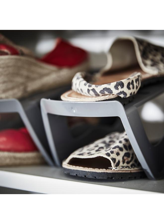 erorex Shoe Organiser, Grey, 14X14X24 Cm - Image 3