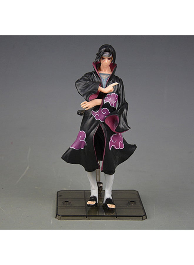 Naruto Hand-made Model Ornaments Naruto Kakashi Sasuke Skunk Payne Toy Cartoon Shake Tone Blind Box Gift