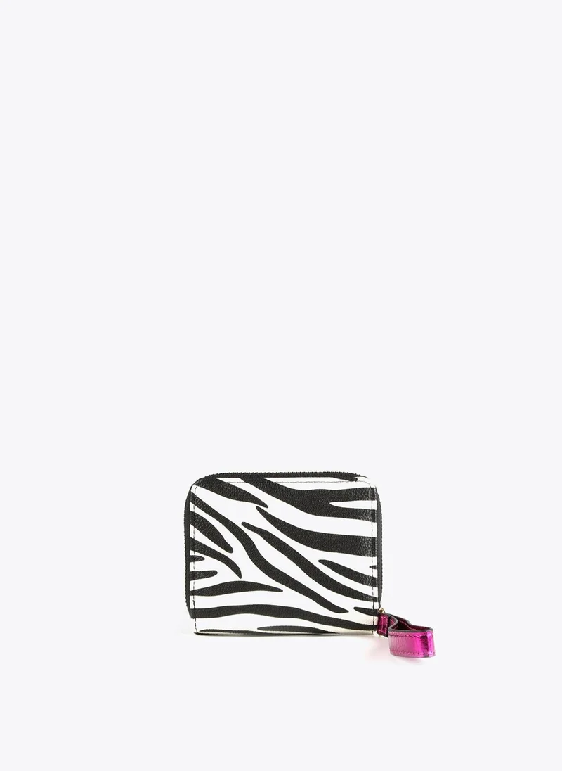 Lola Casademunt Zebra print purse