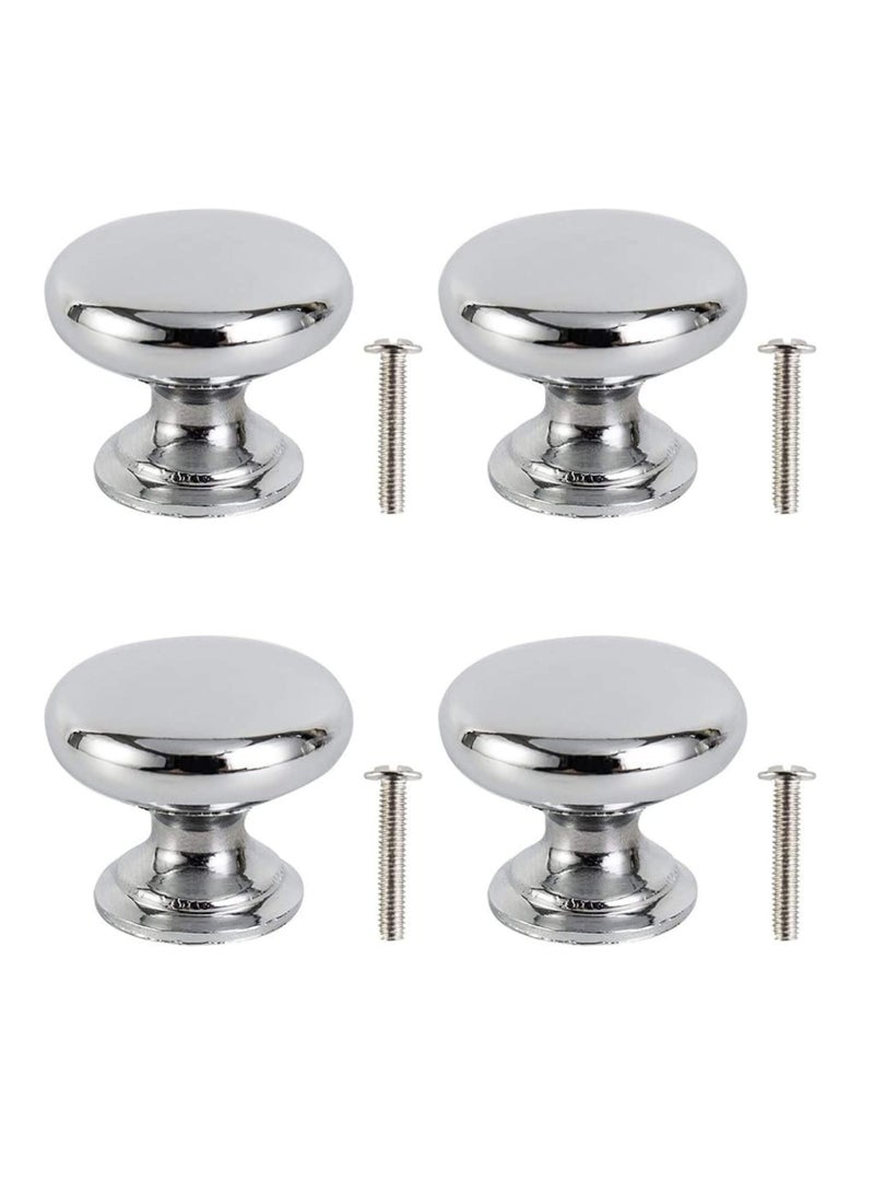 إسكدنيا 4 حزمة مقابس دائرية لأبواب وأدرجات المطبخ، أدراج الخزانات والمرابع - Image 1