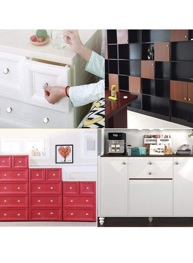 إسكدنيا 4 حزمة مقابس دائرية لأبواب وأدرجات المطبخ، أدراج الخزانات والمرابع - Image 4