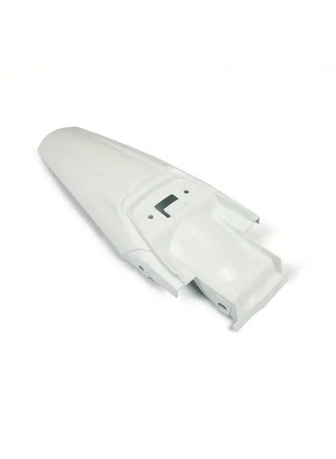 White Rear Fender Protector For Dirt Bike Durable ABS Plastic Easy Installation - Image 3