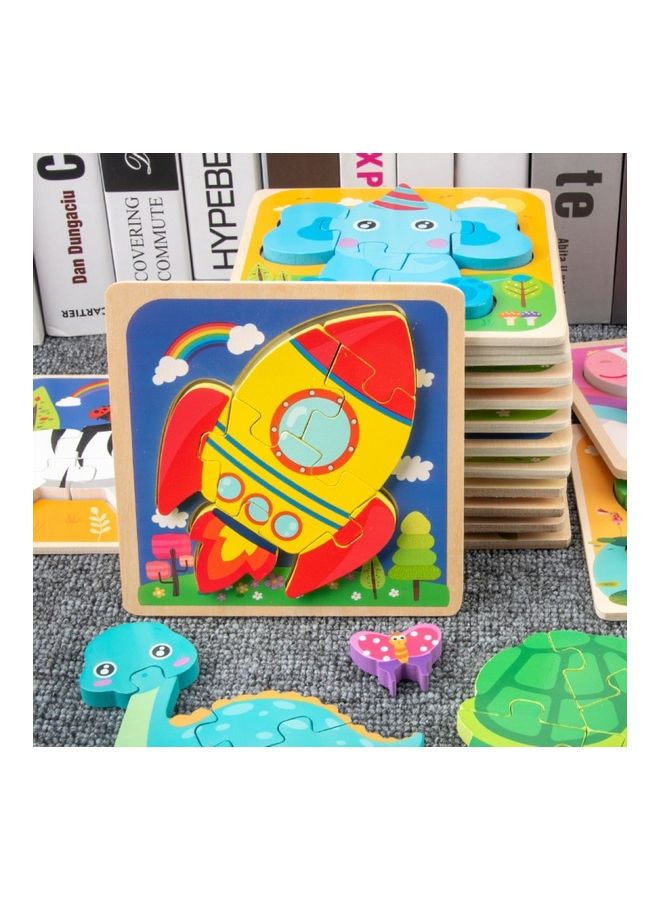 3D Rocket Jigsaw Puzzle - Image 2