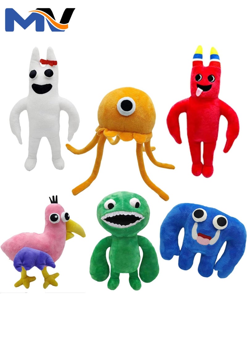 MAGIC VAULT 6 Pcs Garten of Banban Soft Animal Figure Toy ，for Fans Gift-Birthday Party Gift for Best Friends and Kids(10in)  - Image 1