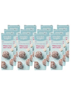 Innocent Sweets Coconut and Cacao Energy Balls, Gluten, Dairy and Refined Sugar Free, 100% Vegan, 36g, 3 Pieces in 1 Packet, Box of 12 Packets