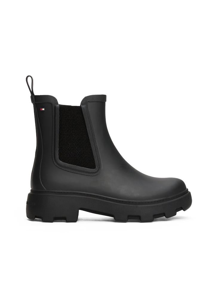 TOMMY HILFIGER Rubber Flag Cleated Rain boots - Image 1